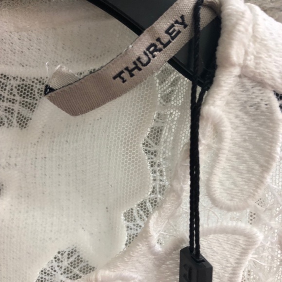 Thurly white lace dress never worn NWT - Picture 4 of 5
